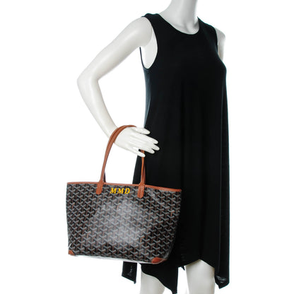 Goyard Goyardine Artois Black Gold 2 of 7