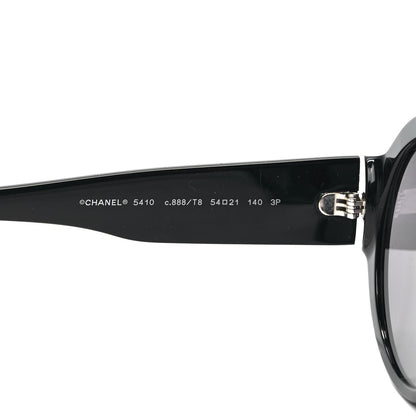 Chanel Acetate Polarized Round Sunglasses 5410 Black 6 of 8
