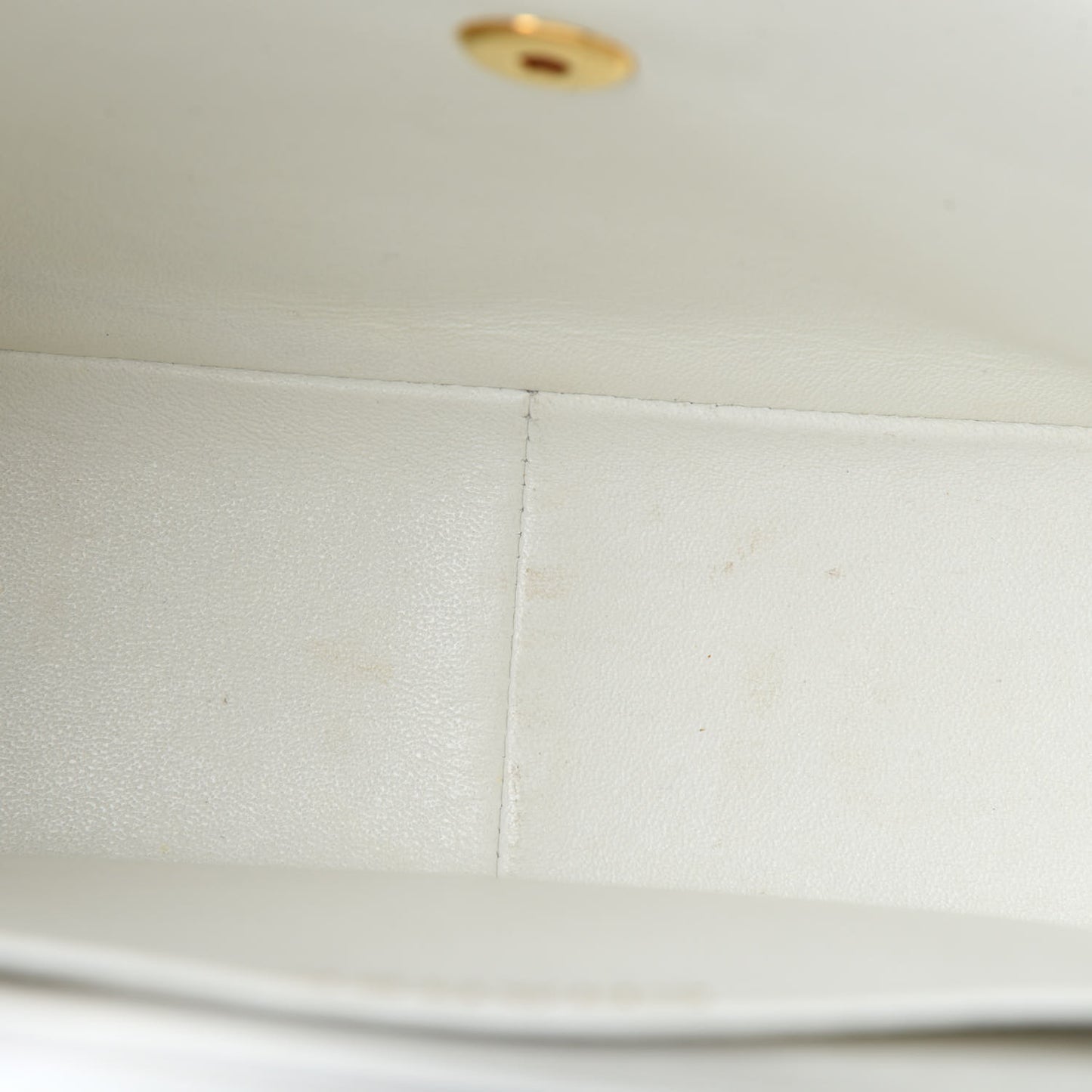 Caviar Quilted Jumbo Single Flap White