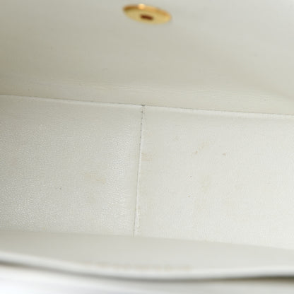 Chanel Caviar Quilted Jumbo Single Flap White 13 of 20