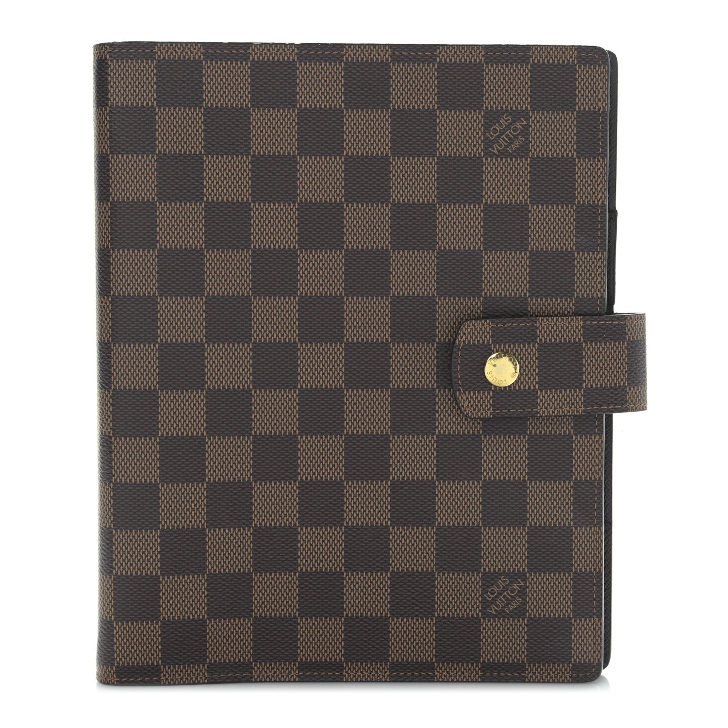 Louis Vuitton Damier Ebene Large Ring Agenda Cover 1 of 8