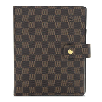 Louis Vuitton Damier Ebene Large Ring Agenda Cover 1 of 8