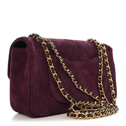 Chanel Suede Calfskin Mini Souplissimo Flap Burgundy 3 of 11