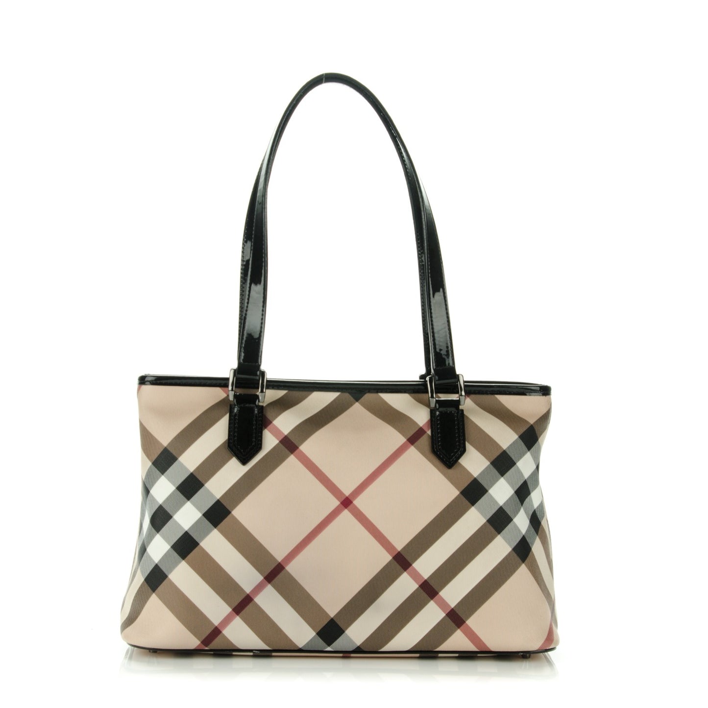 Supernova Check Regent Tote Black