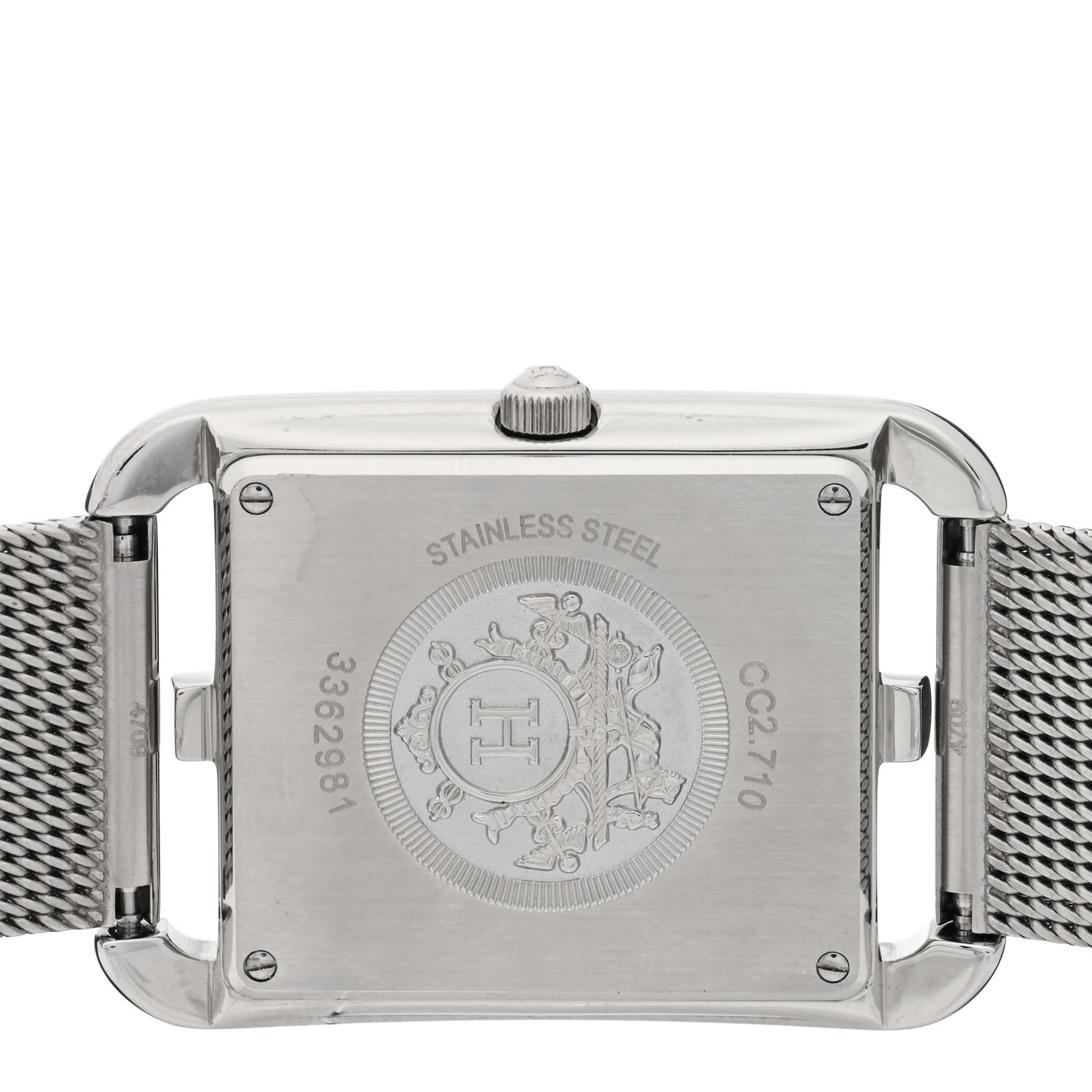 Stainless Steel 29mm Cape Cod Double Tour Quartz Watch Silver