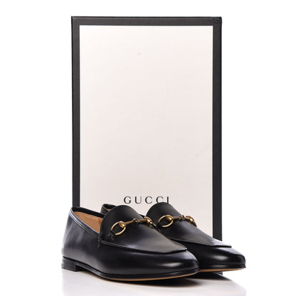 Gucci Calfskin Womens Jordaan Loafers 36 Black 19 of 20