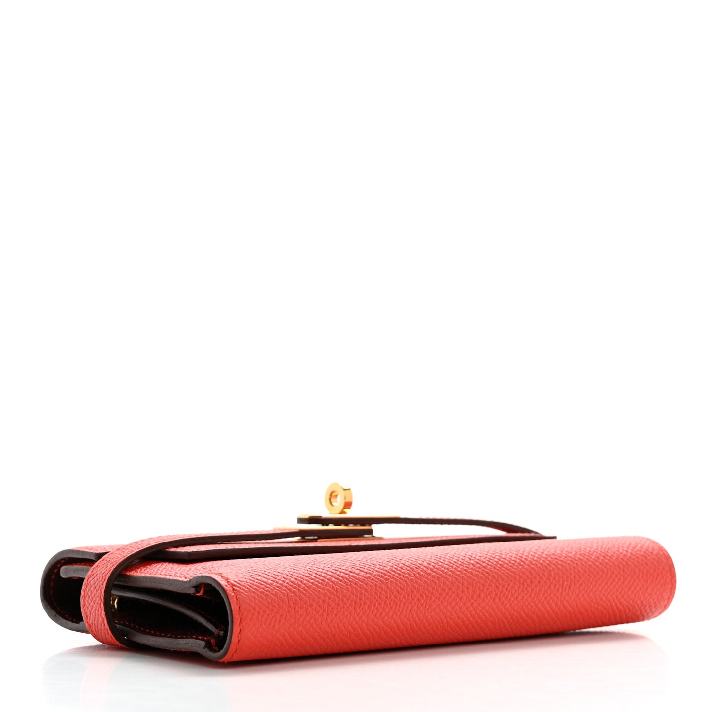 Epsom Verso Medium Kelly Wallet Rouge Tomate Rouge H
