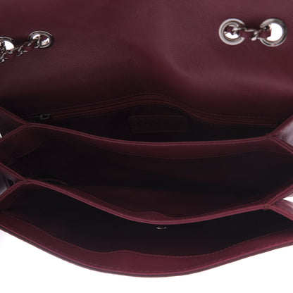 Chanel Calfskin Stitch Medium Flap Red 5 of 9