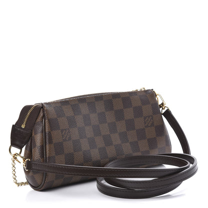 Louis Vuitton Damier Ebene Eva Clutch 3 of 10