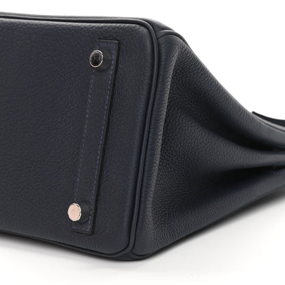 Hermes Togo Birkin 25 Bleu Nuit 10 of 11