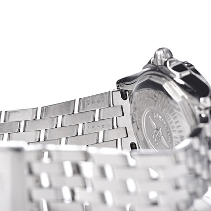 Breitling Stainless Steel Diamond Mother of Pearl 32mm Lady Cockpit Quartz Watch A71356 7 of 8
