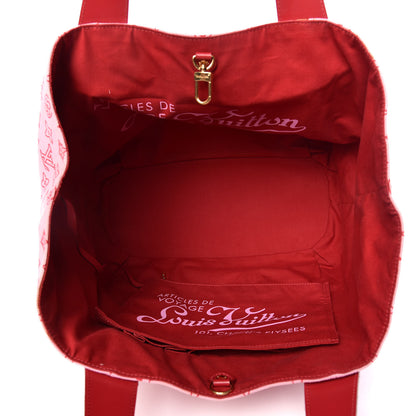 Louis Vuitton Canvas Cabas Ipanema PM Pink 10 of 40