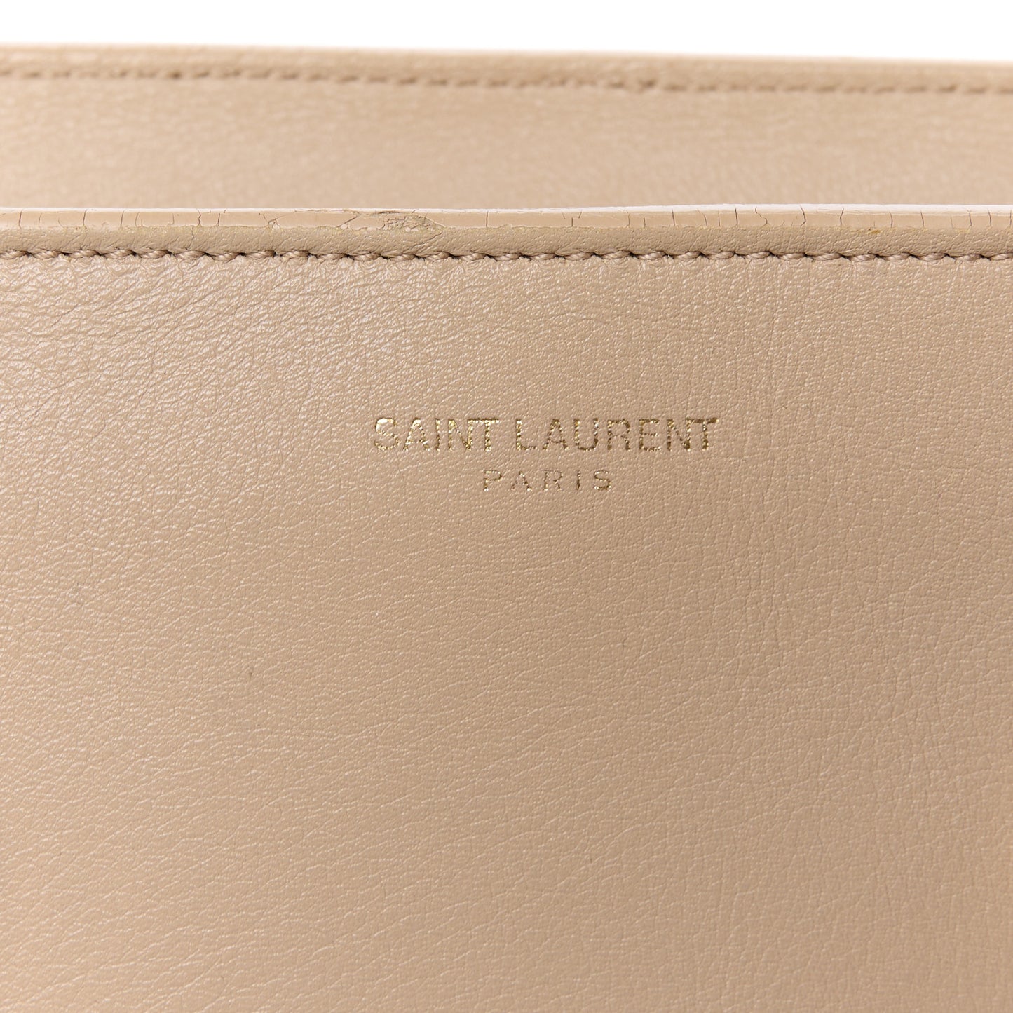 Smooth Calfskin Small Monogram Cabas Beige