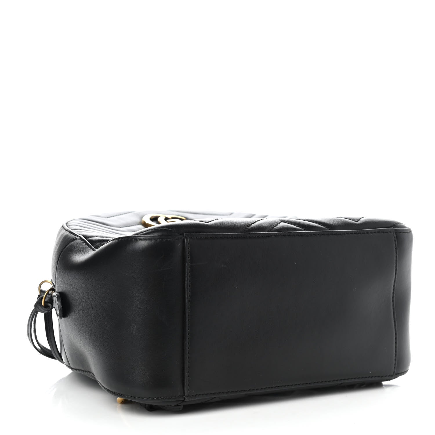 Gucci Calfskin Matelasse GG Marmont Backpack Black 4 of 12