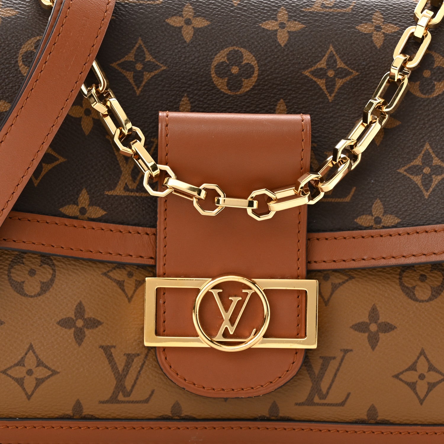 Louis Vuitton Reverse Monogram Dauphine MM 7 of 10