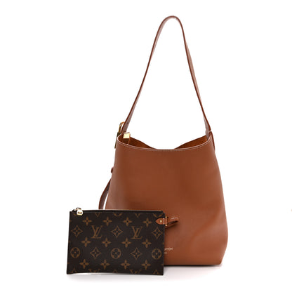 Louis Vuitton Grained Calfskin Low Key Hobo PM Cognac 3 of 10