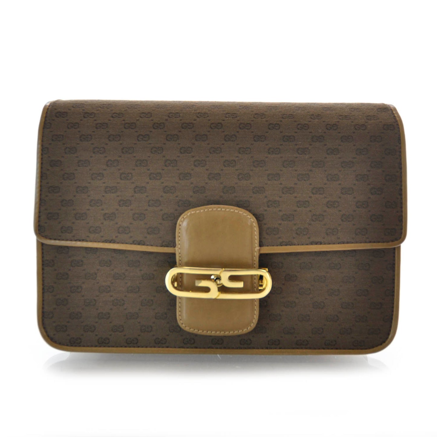 Monogram GG Shoulder Bag Brown