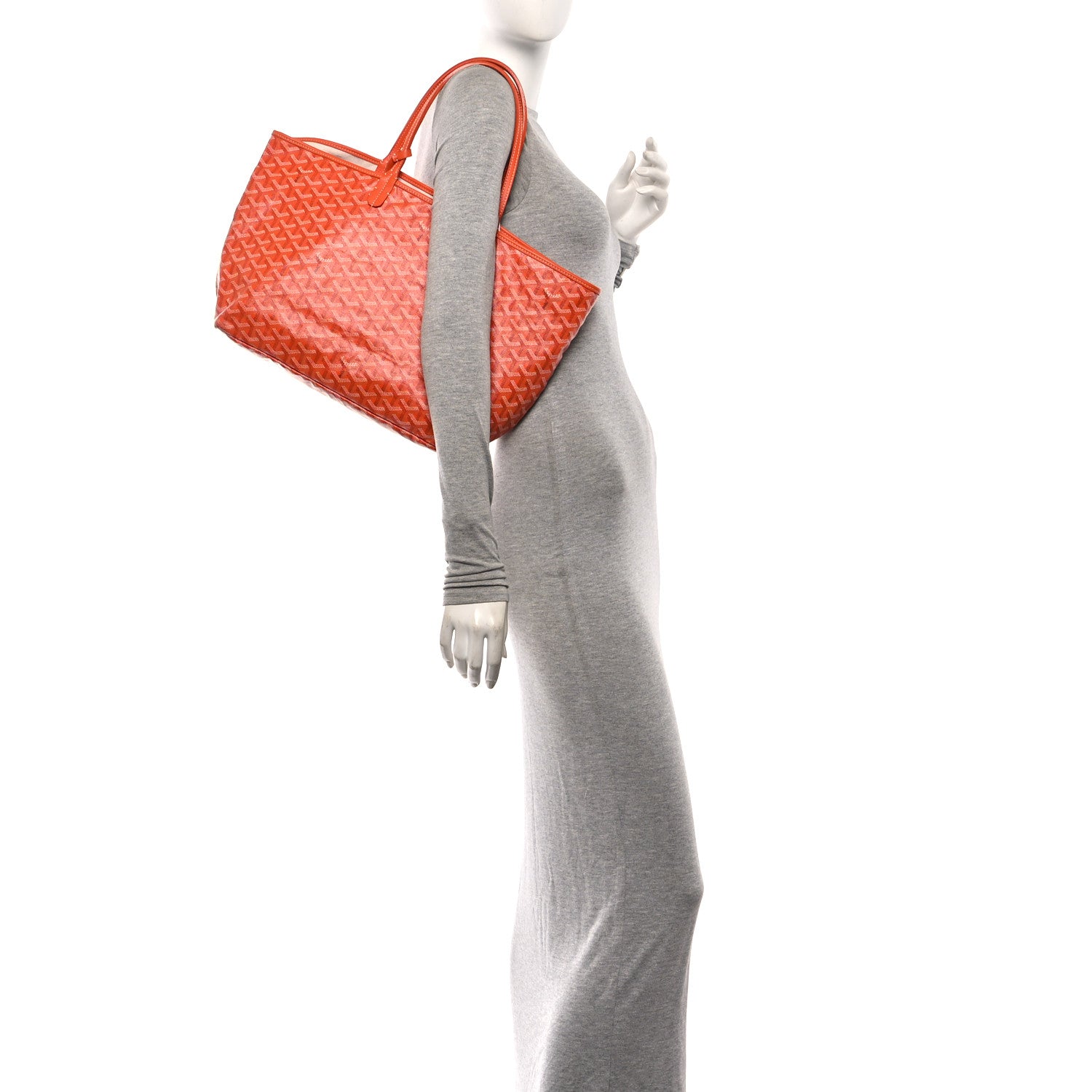 Goyard Goyardine Saint Louis PM Orange 2 of 12