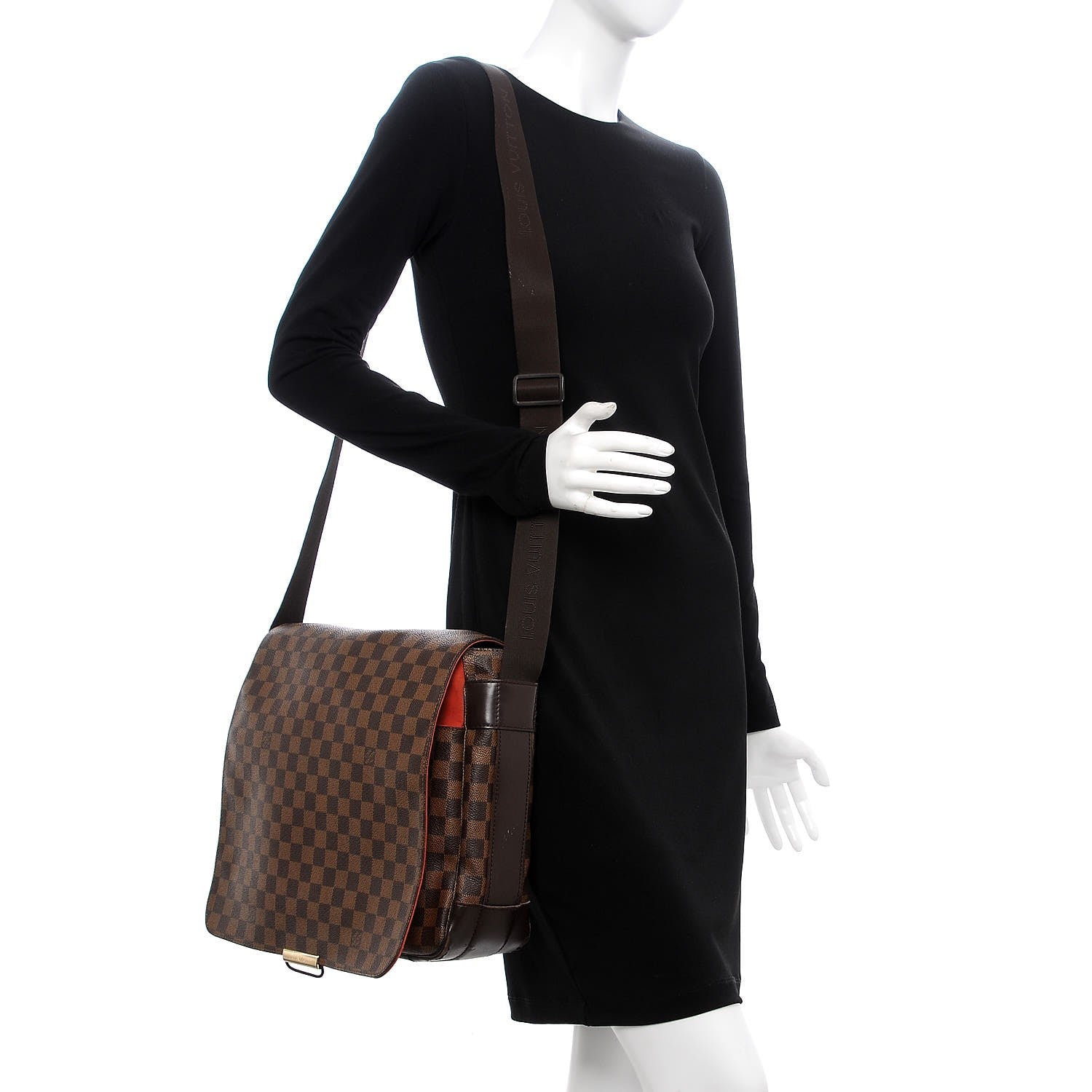 Louis Vuitton Damier Ebene Abbesses Messenger 2 of 13