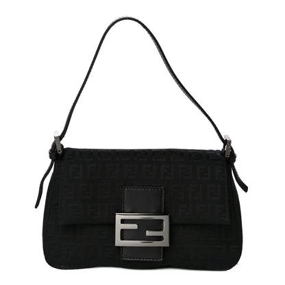 Fendi Zucchino Mini Mama Baguette Black 1 of 10