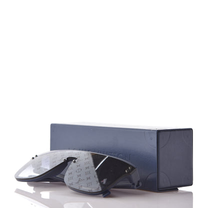 Louis Vuitton Acetate Monogram Waimea Sunglasses Z2328W Blue 7 of 7
