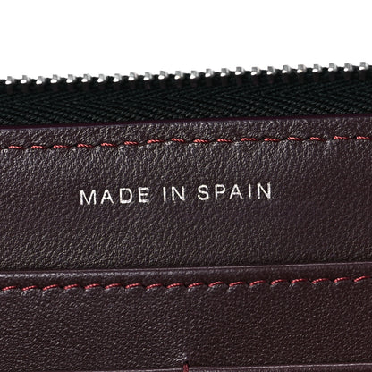 Chanel Lambskin Quilted Large Gusset Zip Around Wallet Black 7 of 9
