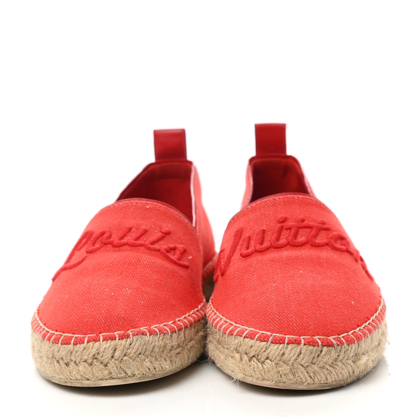 Canvas Waterfall Espadrille 39 Rouge