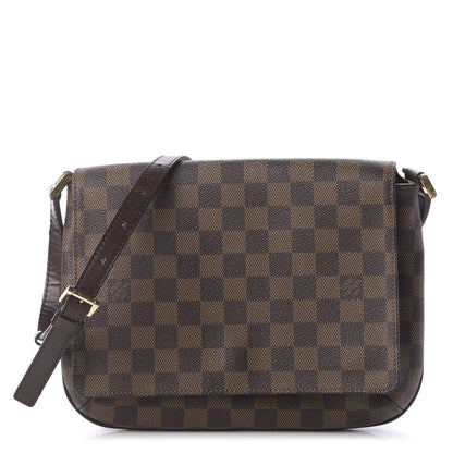 Louis Vuitton Damier Ebene Musette Tango 1 of 9