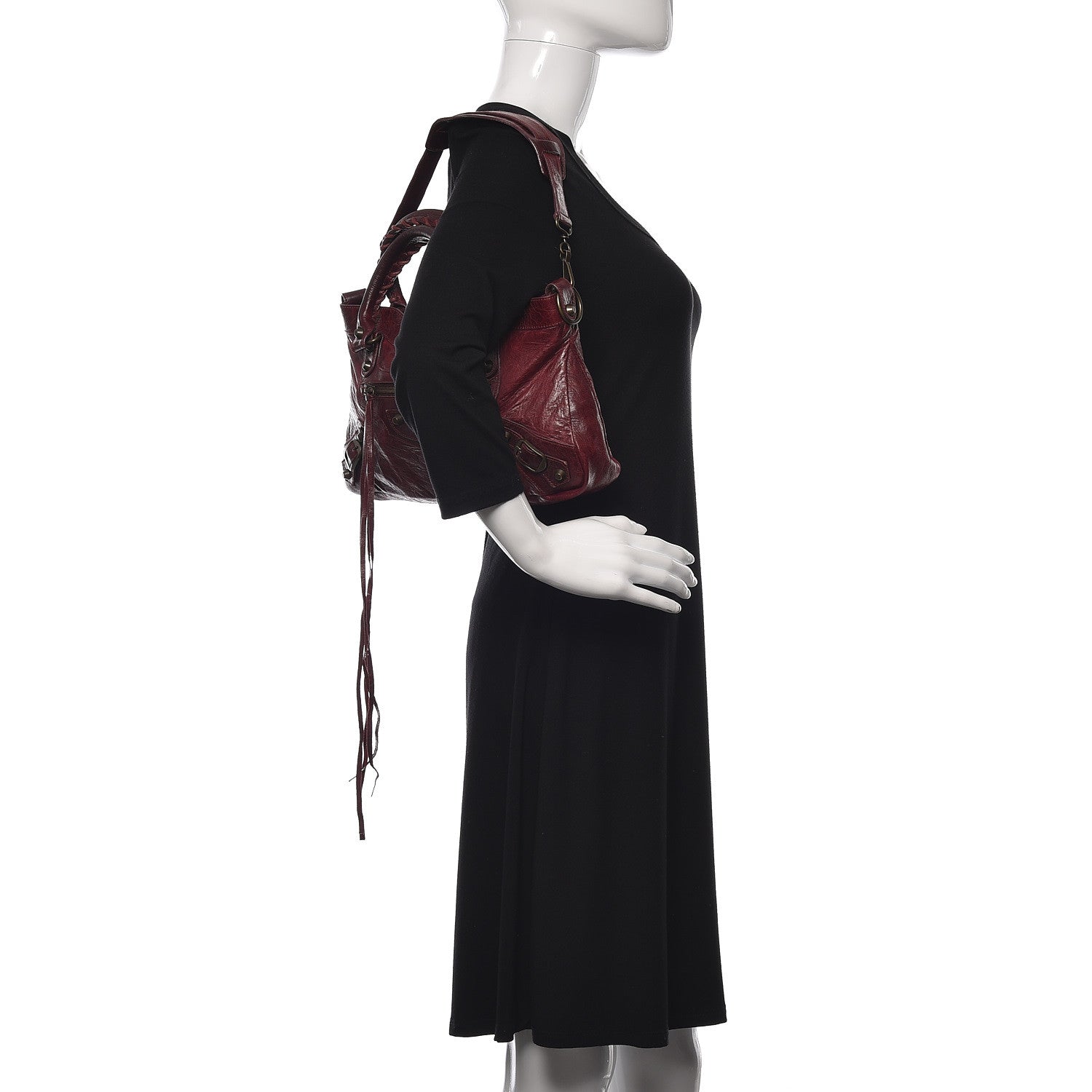 Balenciaga Chevre Classic Hardware First Bordeaux 2 of 12