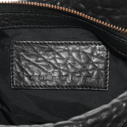 Alexander Wang Leather Rocco w Rose Gold Hardware Black 7 of 7