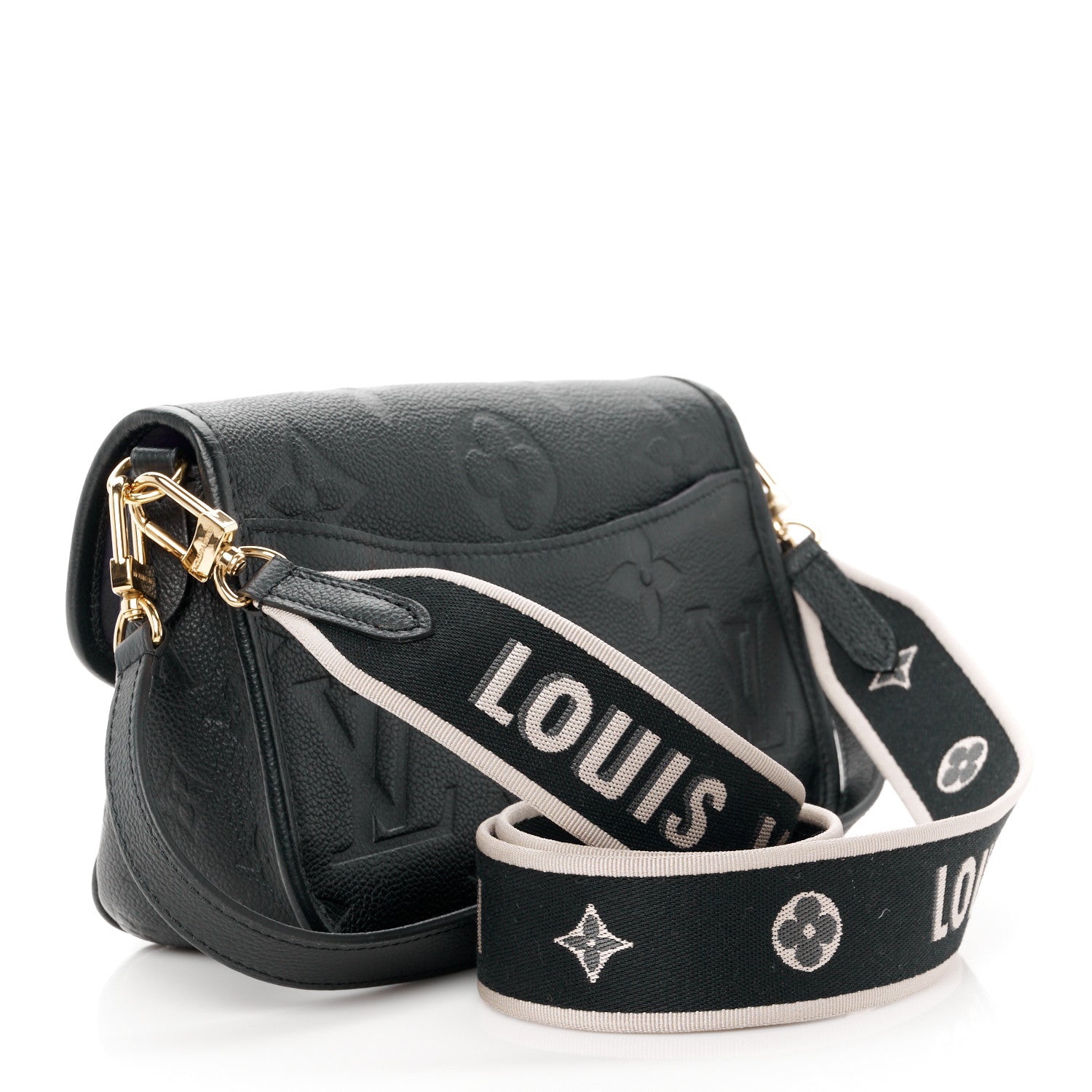 Louis Vuitton Empreinte Monogram Giant Diane Black 3 of 9