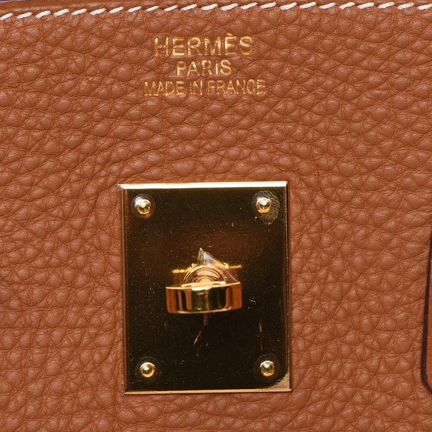 Togo Birkin 35 Gold