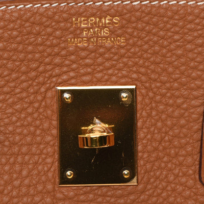 Hermes Togo Birkin 35 Gold 15 of 28
