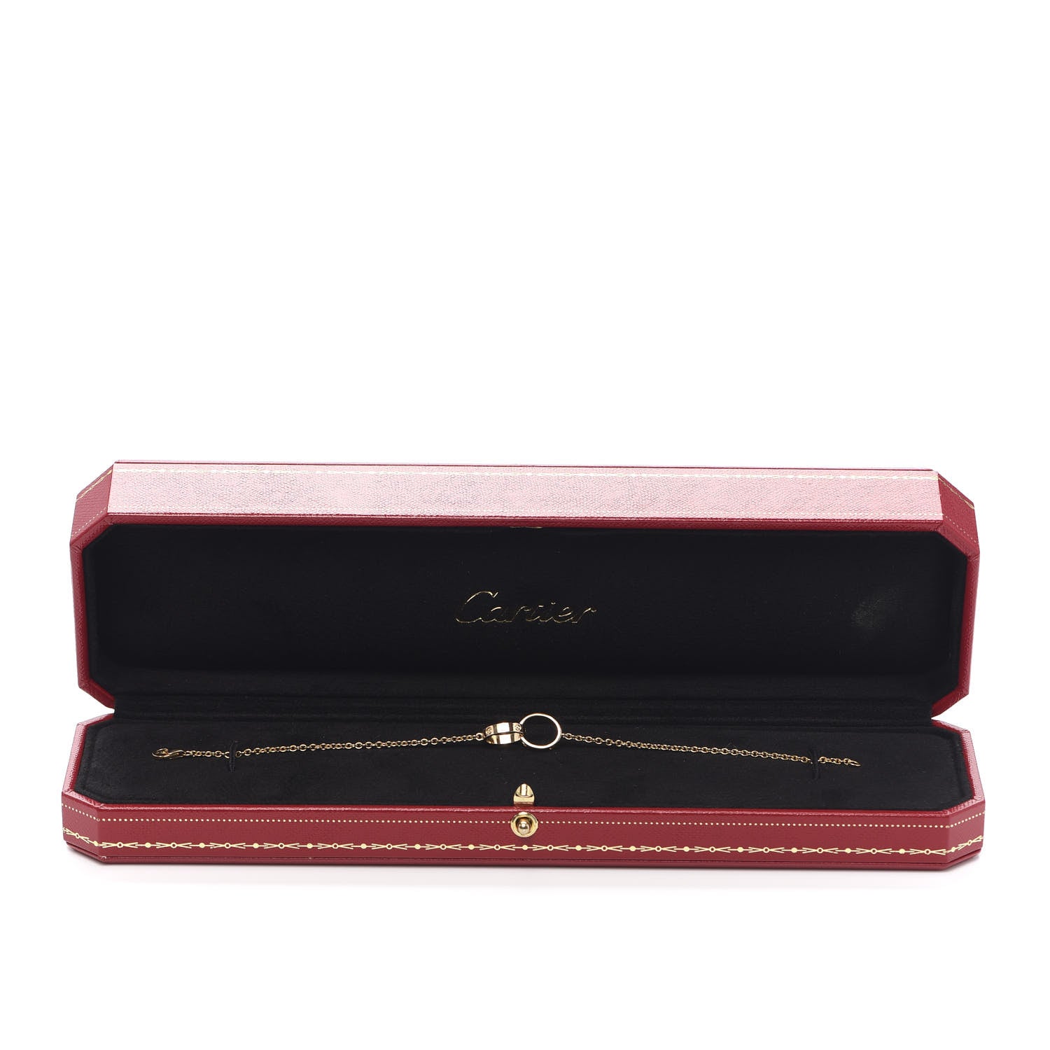 Cartier 18K Yellow Gold Interlocking LOVE Bracelet 6 of 6