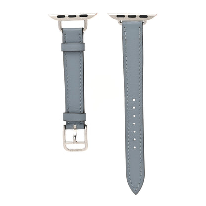 Hermes Swift 32mm Apple Watch Single Tour Band Bleu Glacier 1 of 5