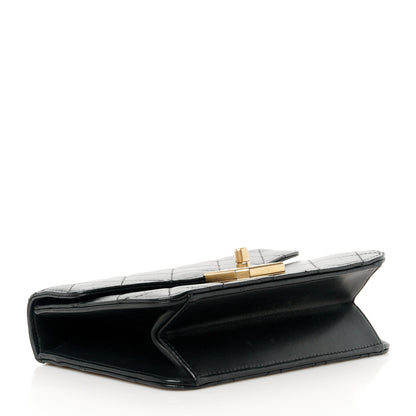 Chanel Calfskin Strass Quilted Flap Black 4 of 10