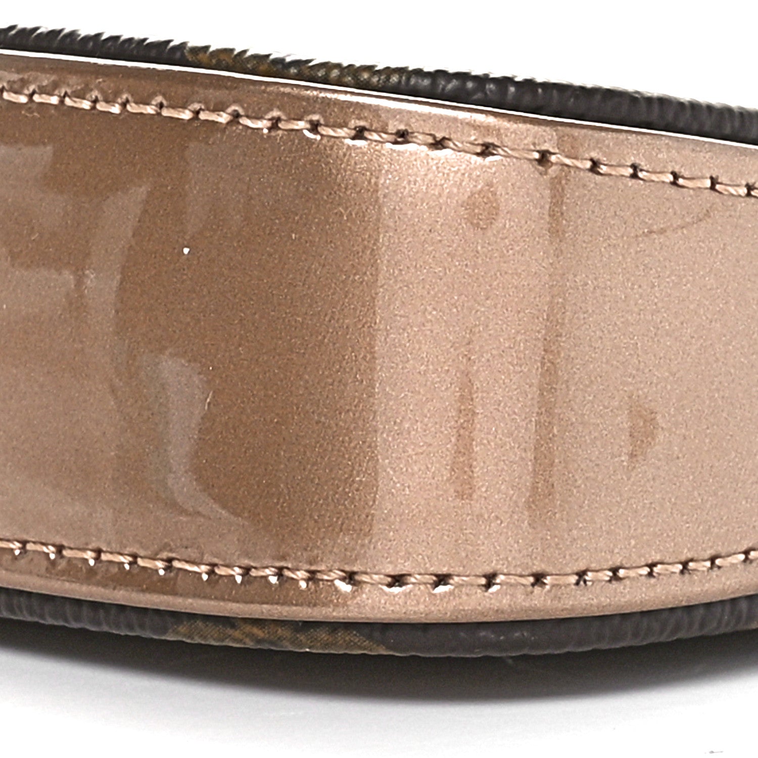 Louis Vuitton Metallic Vernis Mini Pochette Accessories Rose Gold 9 of 10