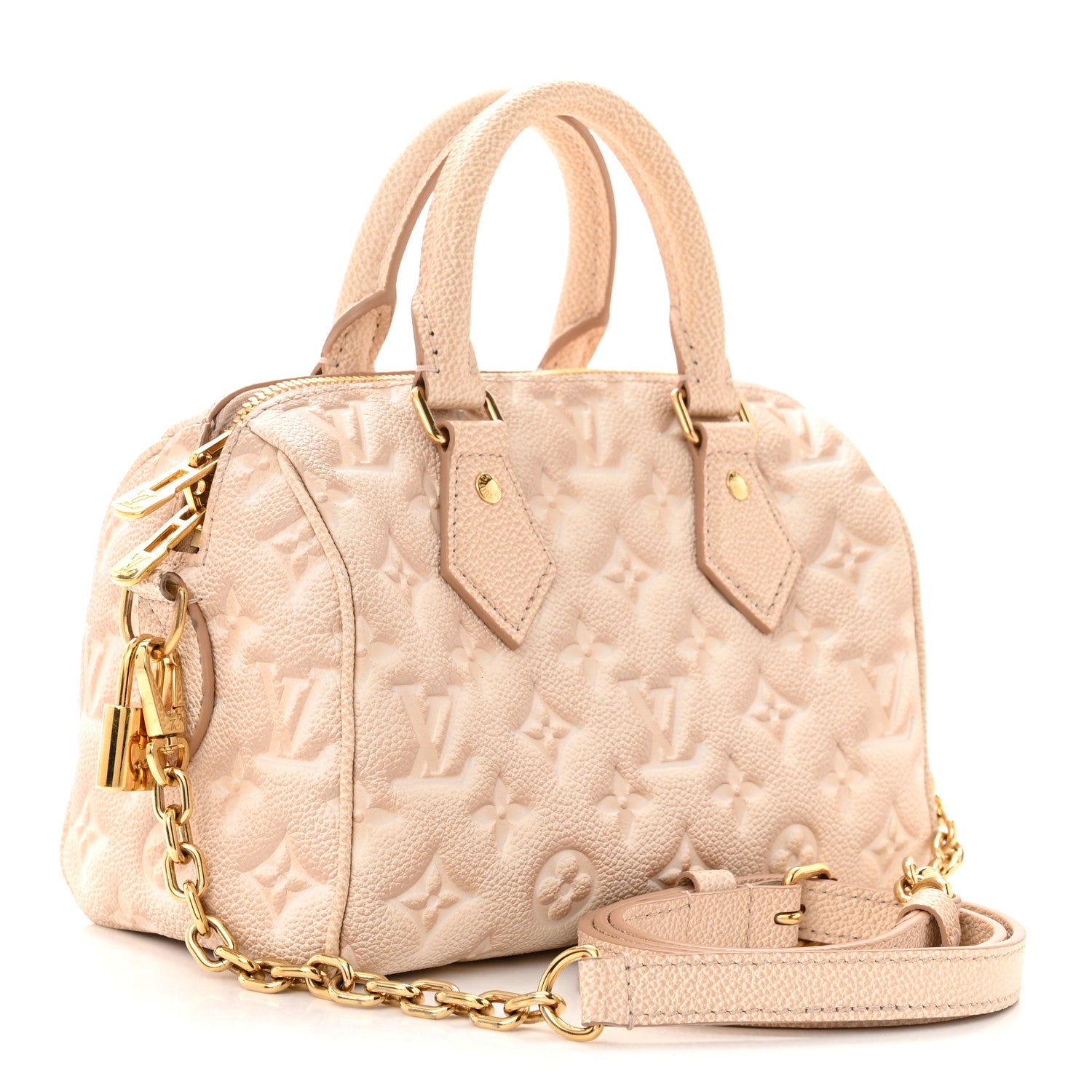 Louis Vuitton Empreinte Monogram Summer Stardust Speedy Bandouliere 20 Beige Clair 3 of 11