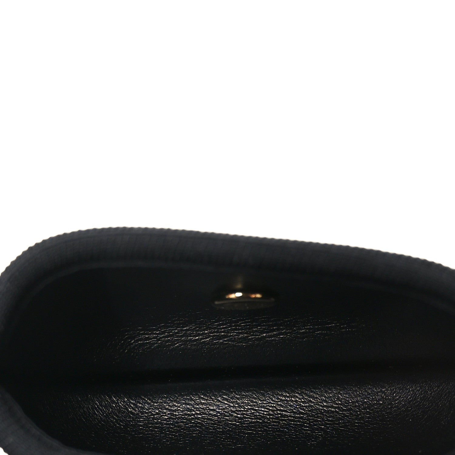 Fendi Silk Satin Pico Baguette Charm Blue Velvet Black 4 of 7
