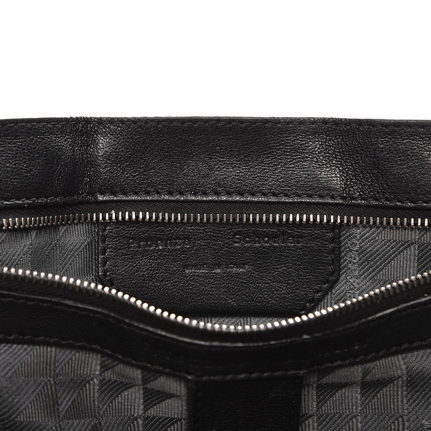 Lambskin Large PS1 Satchel Black