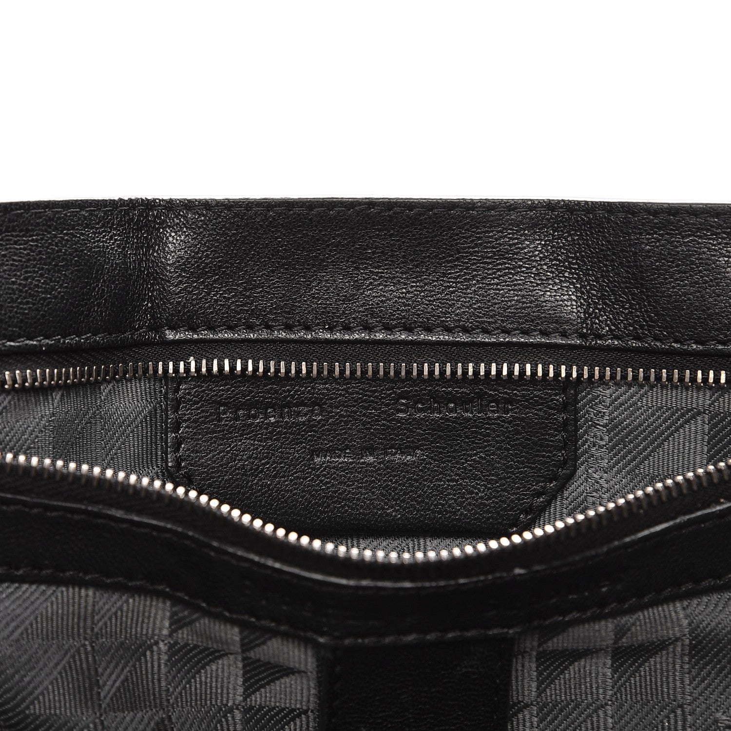 Proenza Schouler Lambskin Large PS1 Satchel Black 8 of 11