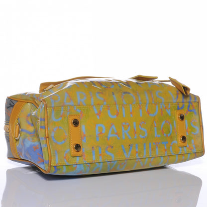 Louis Vuitton Monogram Pulp Defile Weekender PM Yellow 4 of 7