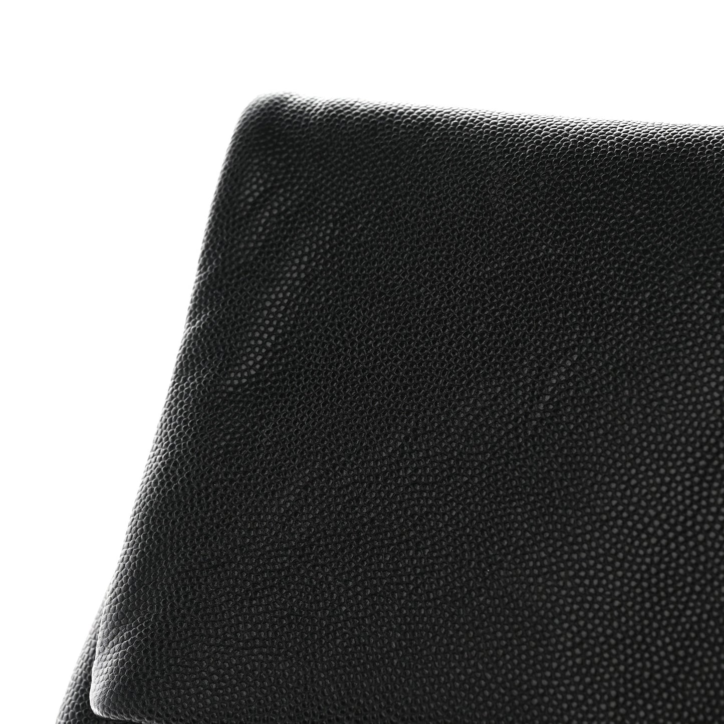 Grain De Poudre West Hollywood Monogram Fold Over Clutch Black