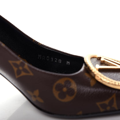 Louis Vuitton Monogram Madeleine Pumps 37 10 of 10