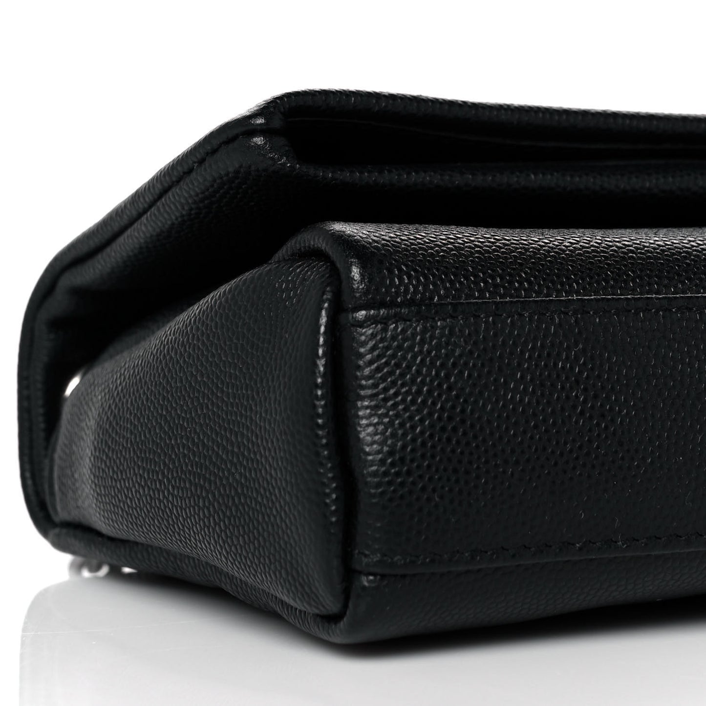 Grain De Poudre Monogram Toy West Hollywood Fold-Over Bag Black