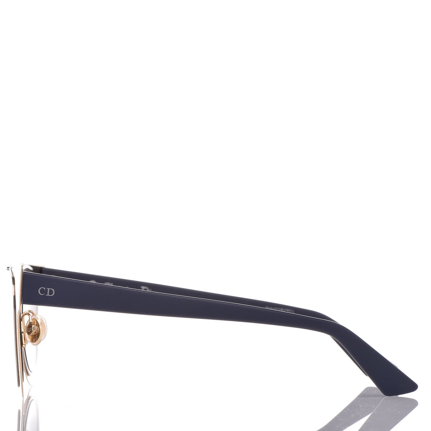 Christian Dior Chromic Sunglasses Gold Blue 3 of 9