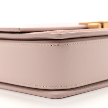 Saint Laurent Smooth Calfskin Suede Medium Bellechasse Bag Marble Pink 9 of 13