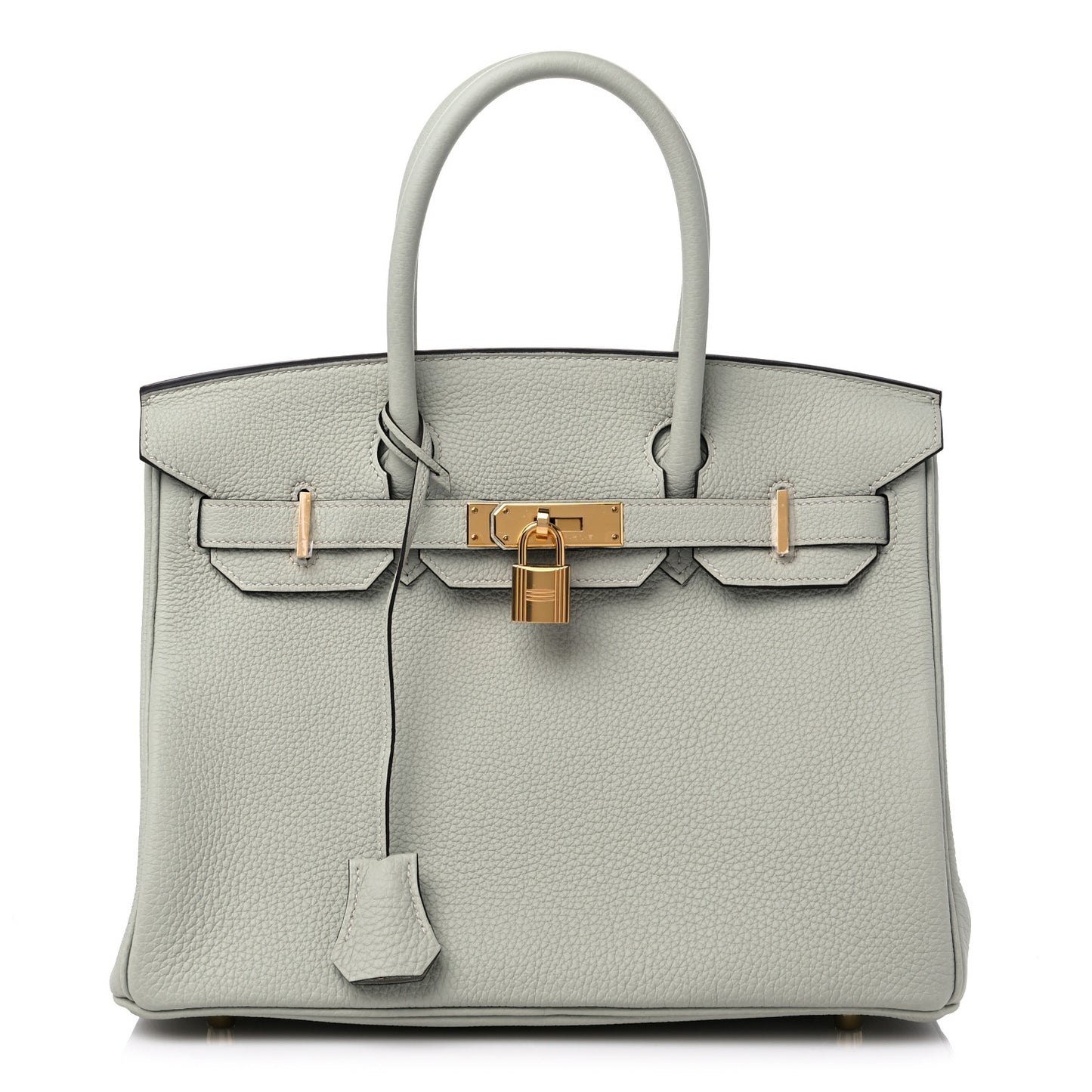 Togo Birkin 30 Gris Neve