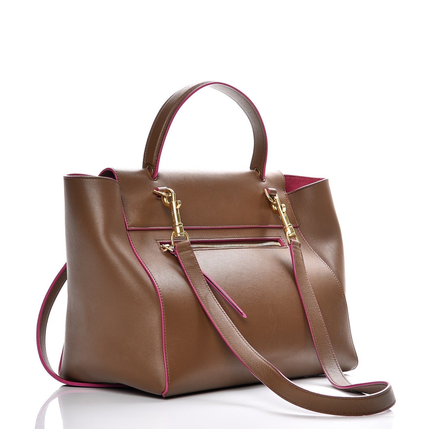 Smooth Calfskin Mini Belt Bag Camel Pink