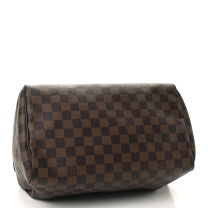 Louis Vuitton Damier Ebene Speedy 30 4 of 9